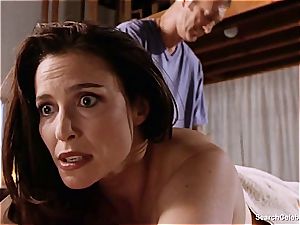 luxurious Mimi Rogers gets her whole bod rubbed