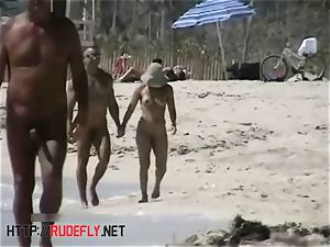 delightful nude beach voyeur spy cam vid