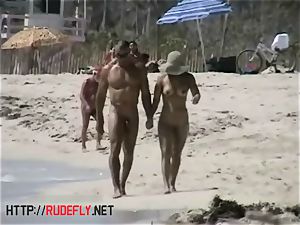delightful nude beach voyeur spy cam vid