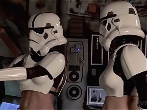 Parody - two Storm Troopers love some Wookie prick